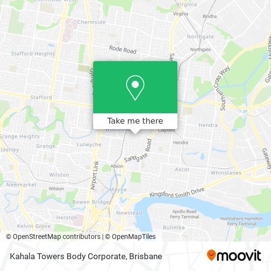 Kahala Towers Body Corporate map