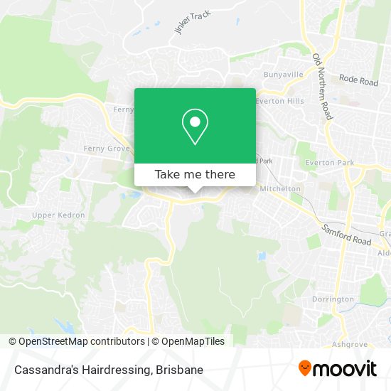 Cassandra's Hairdressing map