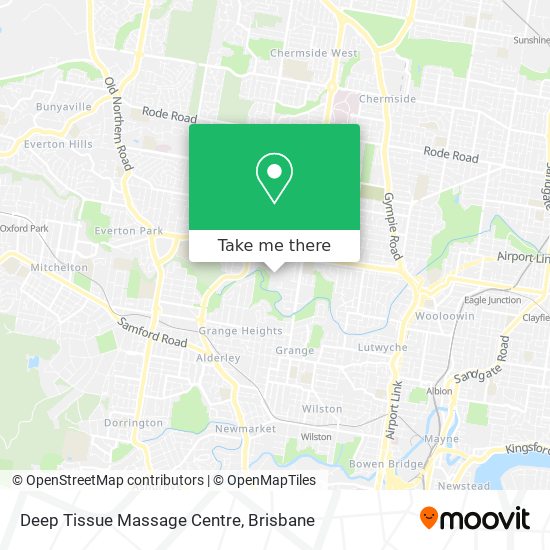 Deep Tissue Massage Centre map
