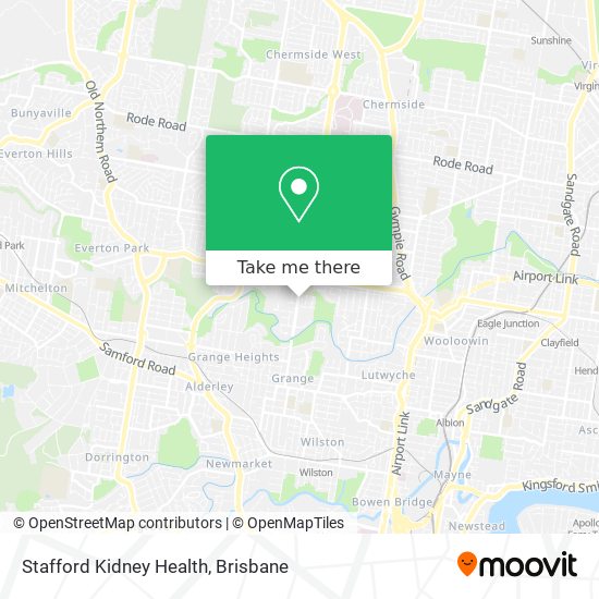 Stafford Kidney Health map