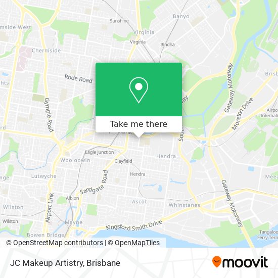 JC Makeup Artistry map