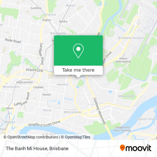 The Banh Mi House map