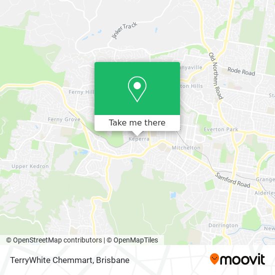 Mapa TerryWhite Chemmart