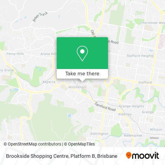 Brookside Shopping Centre, Platform B map