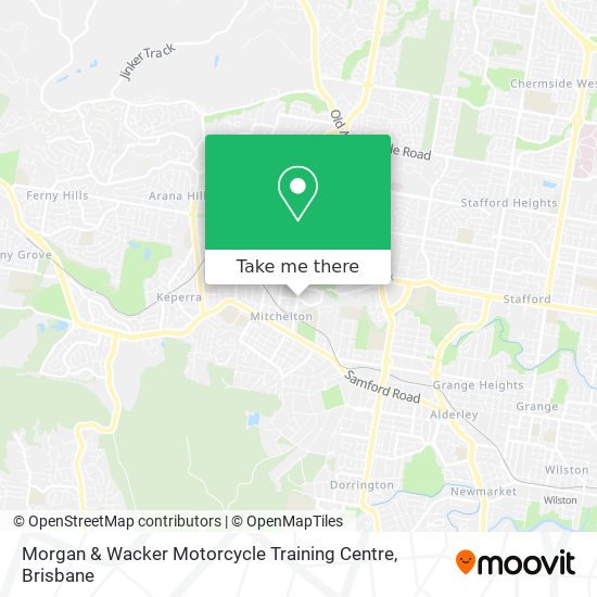 Morgan & Wacker Motorcycle Training Centre map