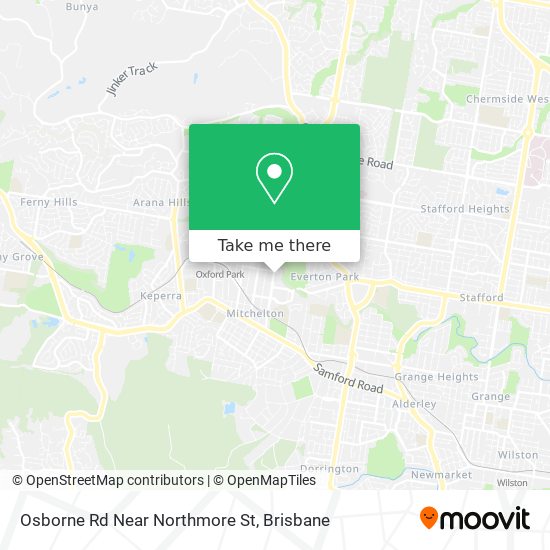 Osborne Rd Near Northmore St map