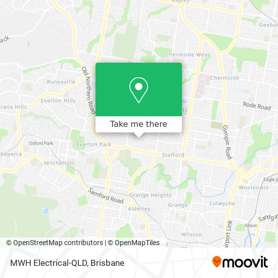 MWH Electrical-QLD map