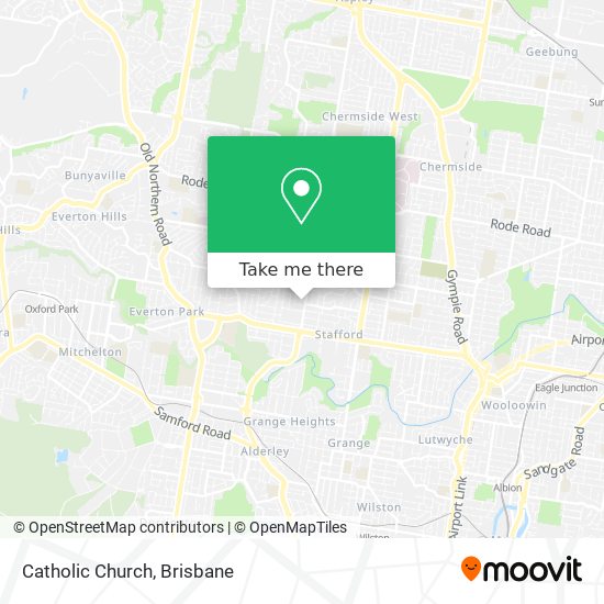 Catholic Church map