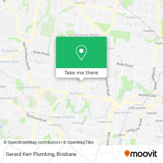 Gerard Kerr Plumbing map