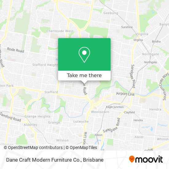 Dane Craft Modern Furniture Co. map