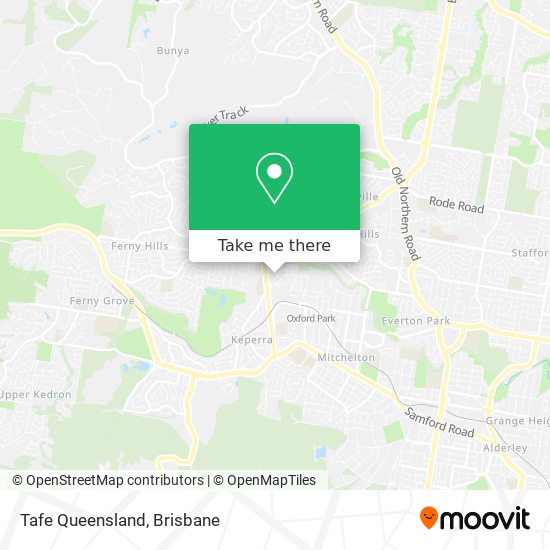 Mapa Tafe Queensland