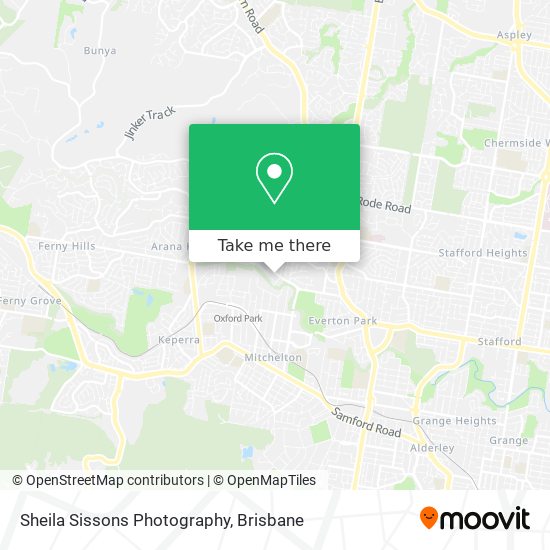 Sheila Sissons Photography map