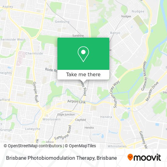 Brisbane Photobiomodulation Therapy map