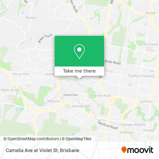 Camelia Ave at Violet St map