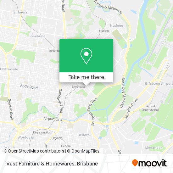 Vast Furniture & Homewares map