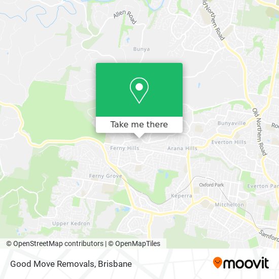 Good Move Removals map