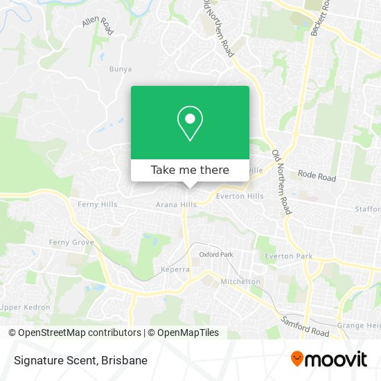 Signature Scent map