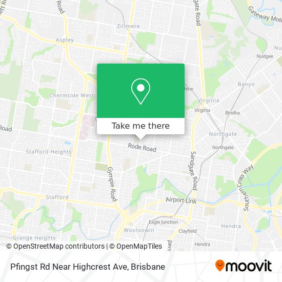 Pfingst Rd Near Highcrest Ave map