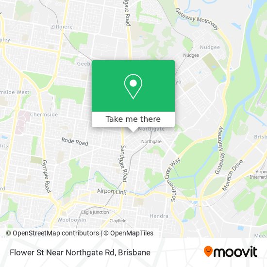 Flower St Near Northgate Rd map