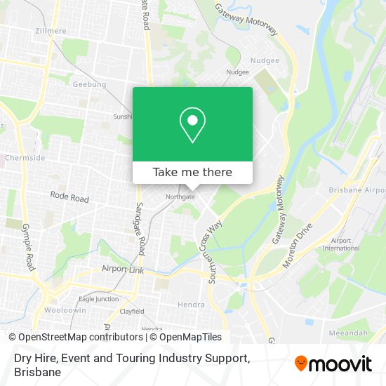 Dry Hire, Event and Touring Industry Support map