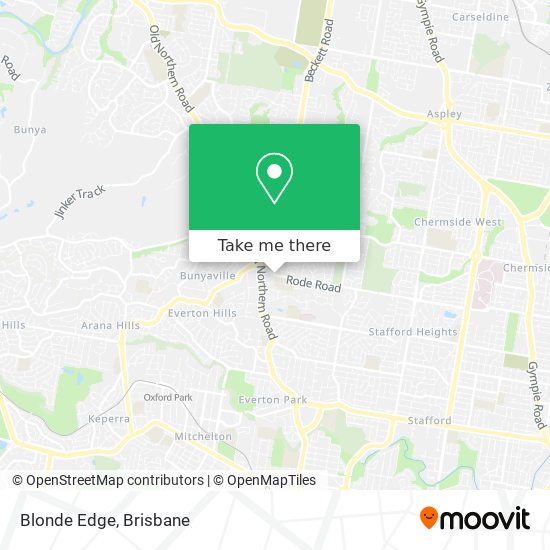 Blonde Edge map