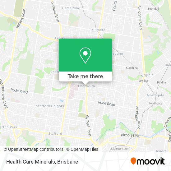 Health Care Minerals map
