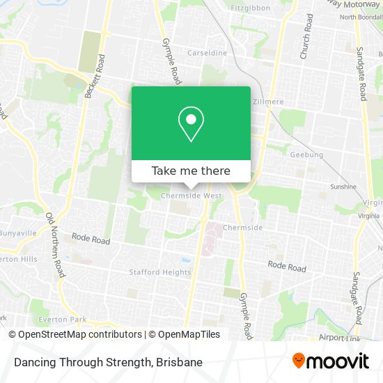 Dancing Through Strength map