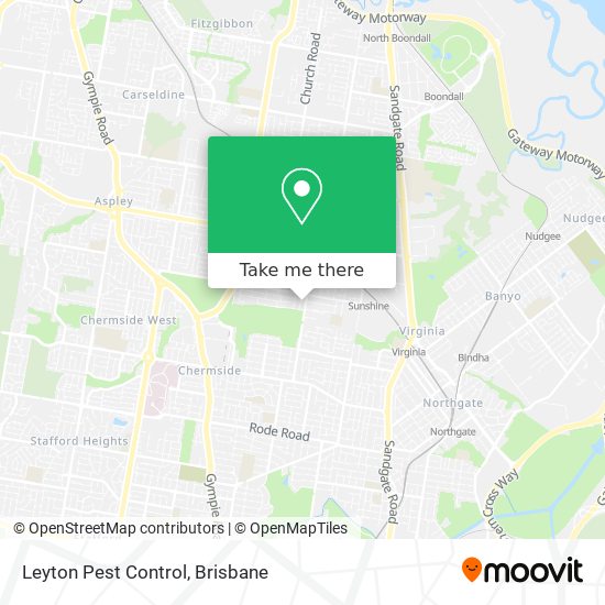 Leyton Pest Control map