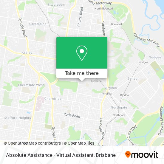 Absolute Assistance - Virtual Assistant map