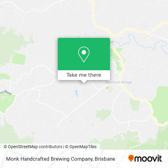 Monk Handcrafted Brewing Company map