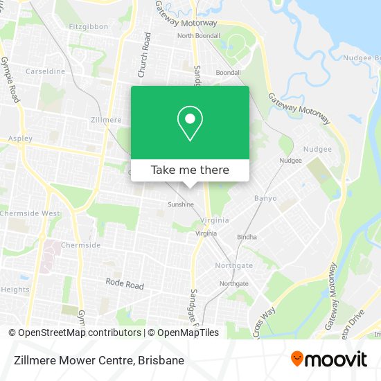 Zillmere Mower Centre map