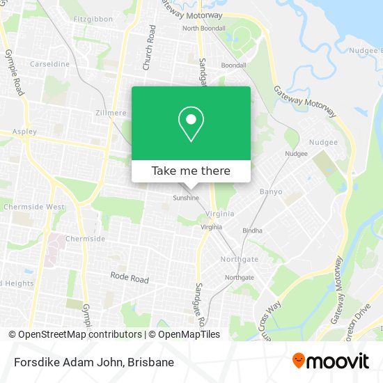 Forsdike Adam John map