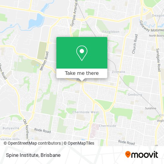 Spine Institute map