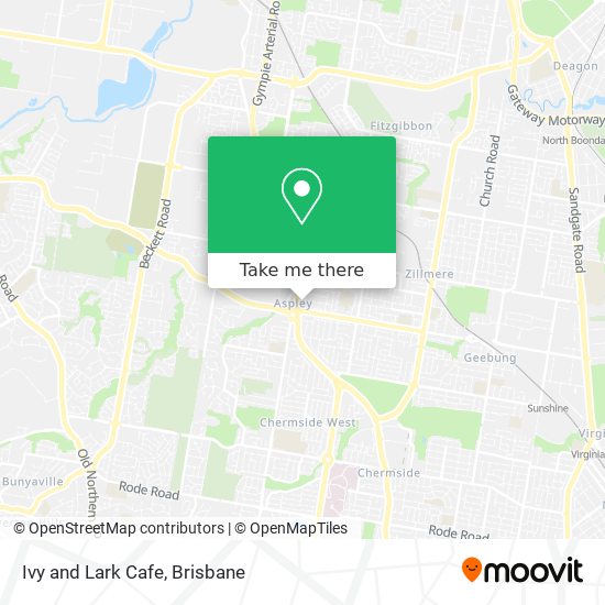 Ivy and Lark Cafe map