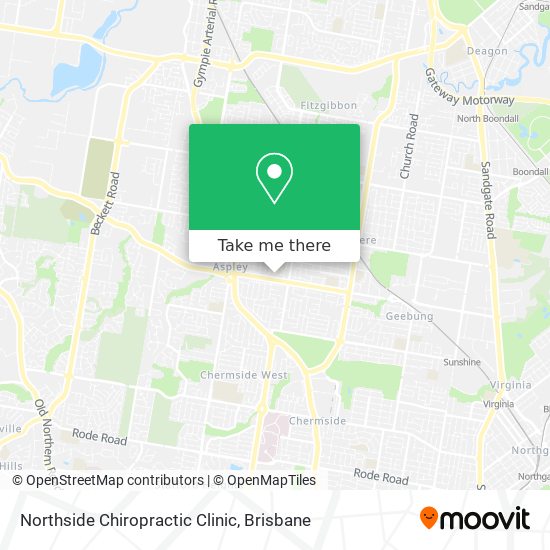 Northside Chiropractic Clinic map