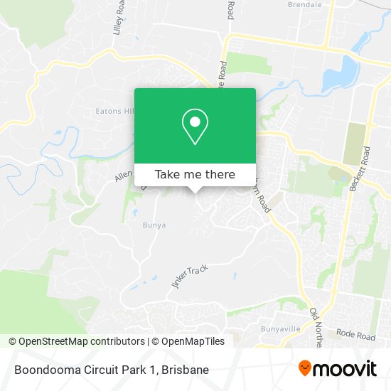 Boondooma Circuit Park 1 map