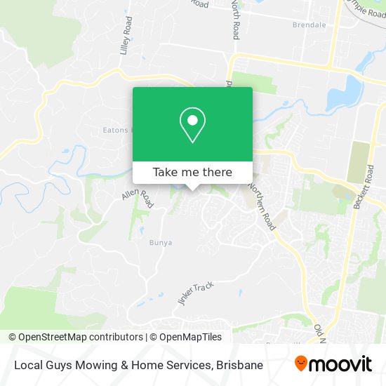 Local Guys Mowing & Home Services map