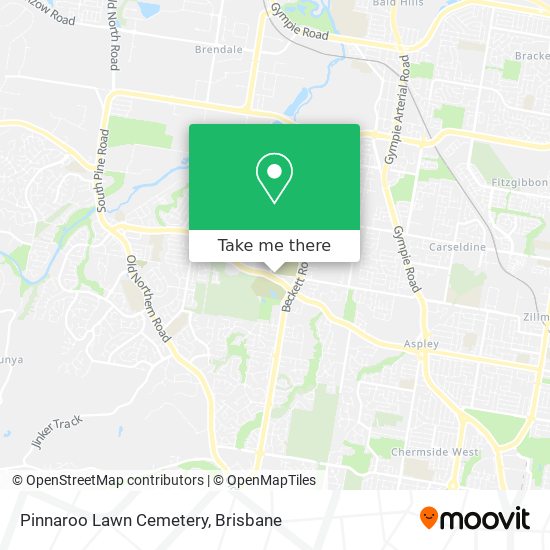 Pinnaroo Lawn Cemetery map