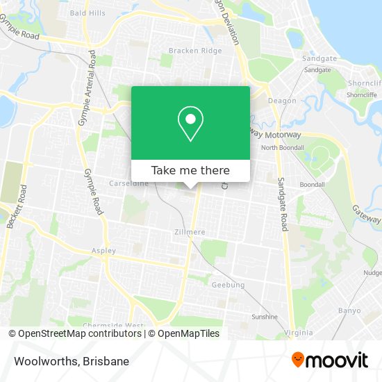 Woolworths map