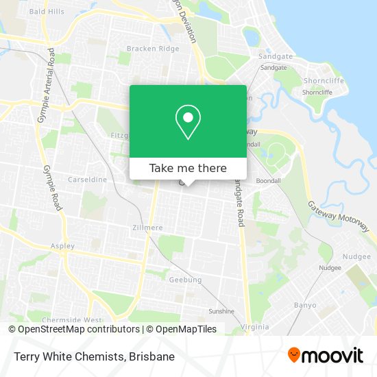 Terry White Chemists map