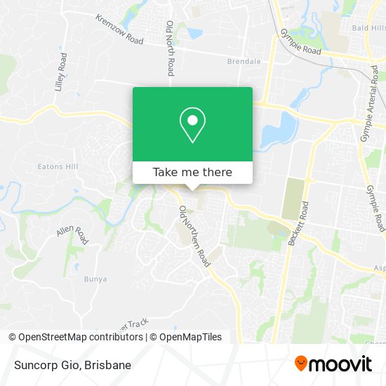Suncorp Gio map