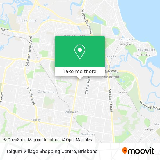 Mapa Taigum Village Shopping Centre