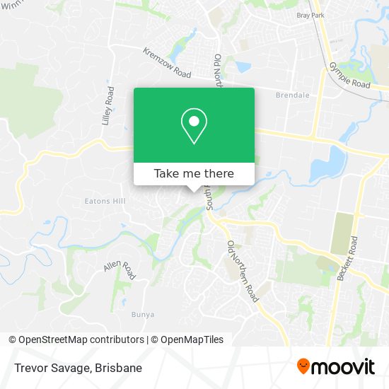 Trevor Savage map