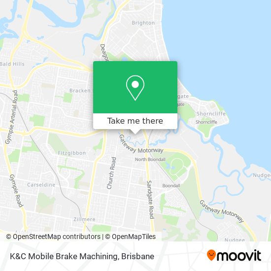 K&C Mobile Brake Machining map