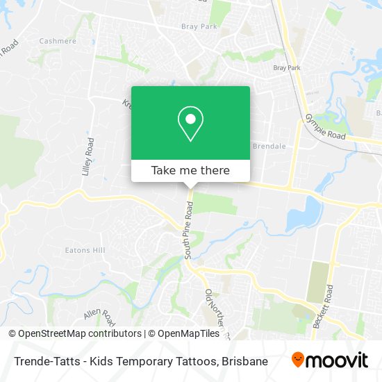 Trende-Tatts - Kids Temporary Tattoos map