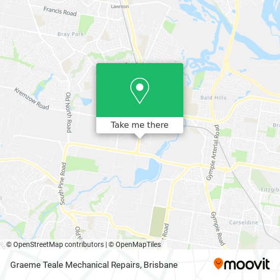 Graeme Teale Mechanical Repairs map