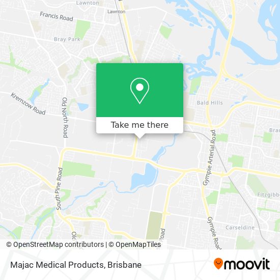 Majac Medical Products map