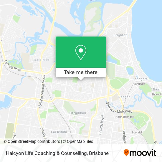 Halcyon Life Coaching & Counselling map