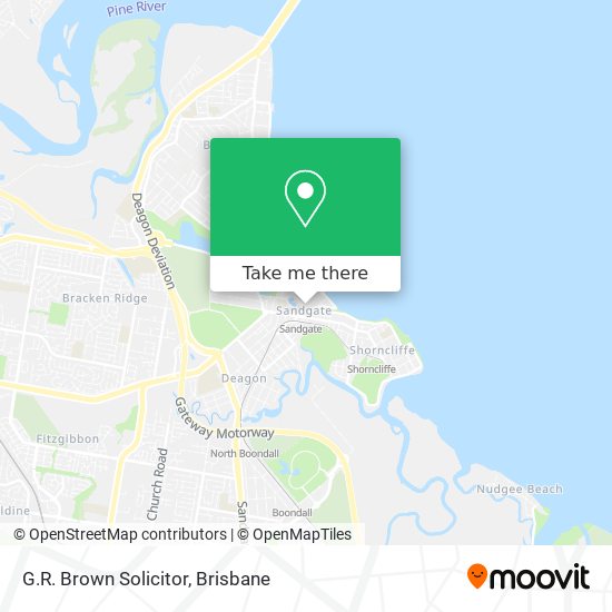 G.R. Brown Solicitor map