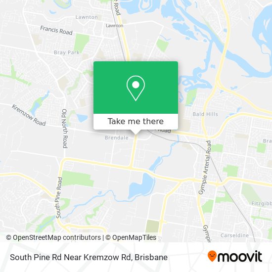 South Pine Rd Near Kremzow Rd map